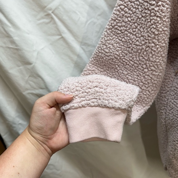 PINK Victoria’s Secret Pink Half Zip Jacket Size Small - Picture 4 of 9